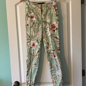 Zara floral pants